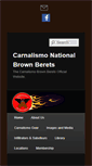 Mobile Screenshot of nationalbrownberets.org